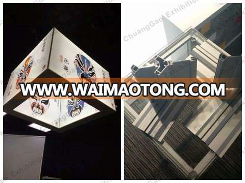 Hanging LED Fabric Light Box